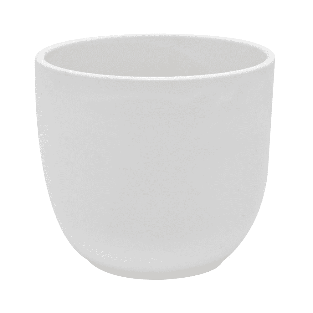 Jual Kris Garden Pot  Tanaman Keramik  Monaco 14 5 Cm Putih  