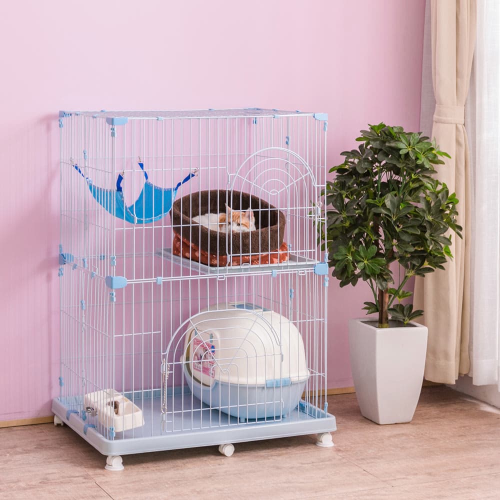 Jual Iris 93 X 63 X 121 Cm Kandang Kucing Pec 902 Biru Jual Iris 93 X 63 X 121 Cm Kandang Kucing Pec 902 Biru