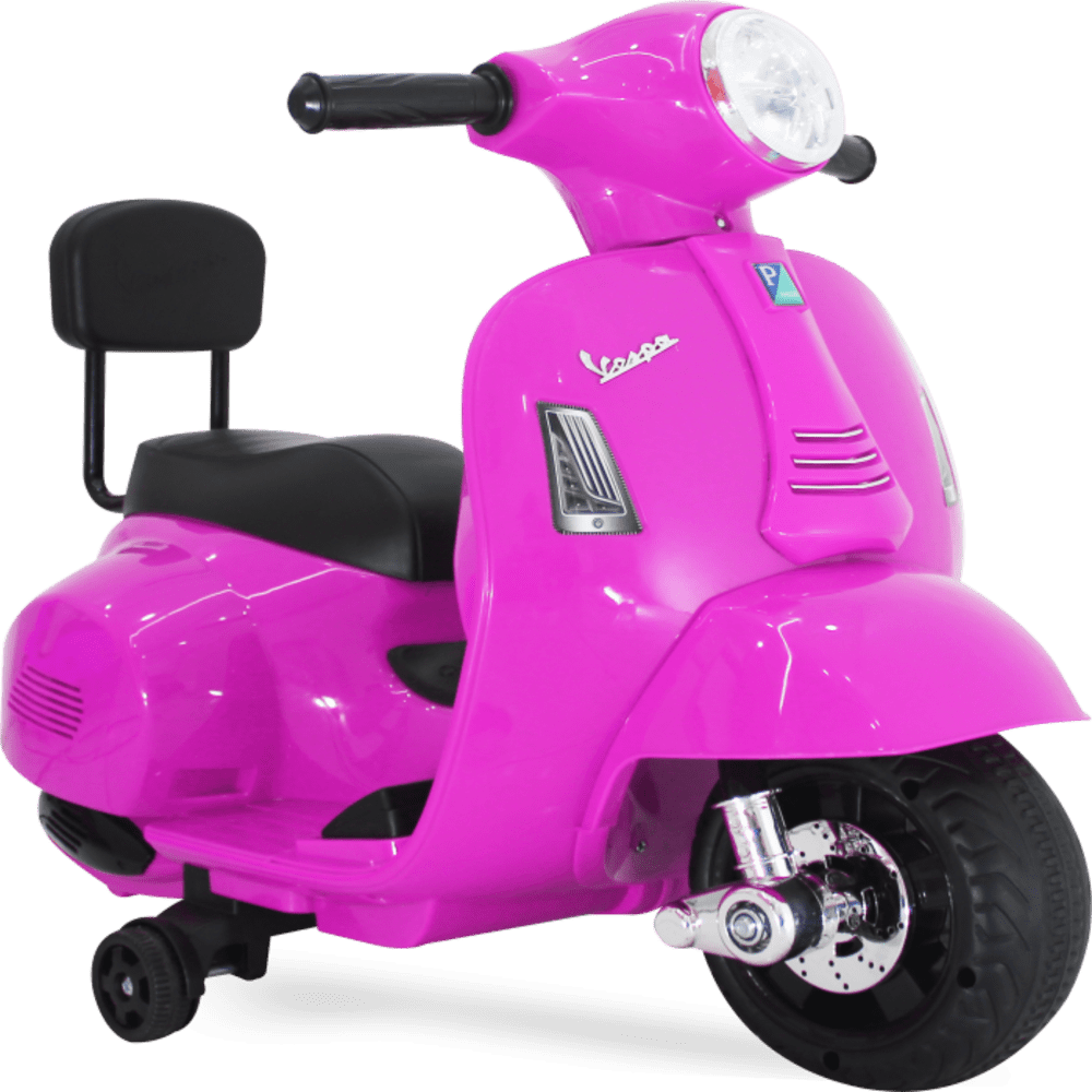 Jual Pmb Toys Mainan Motor Aki Vespa M 788 Warna Merah Muda Terbaru Ruparupa