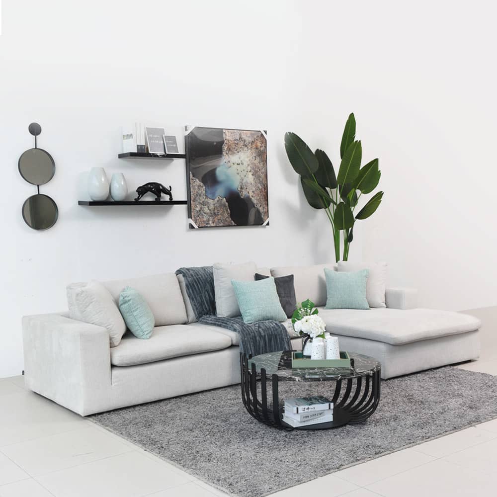 Jual Nordia Apollo Sofa Modular Sudut Fabric Kanan Optical Terbaik