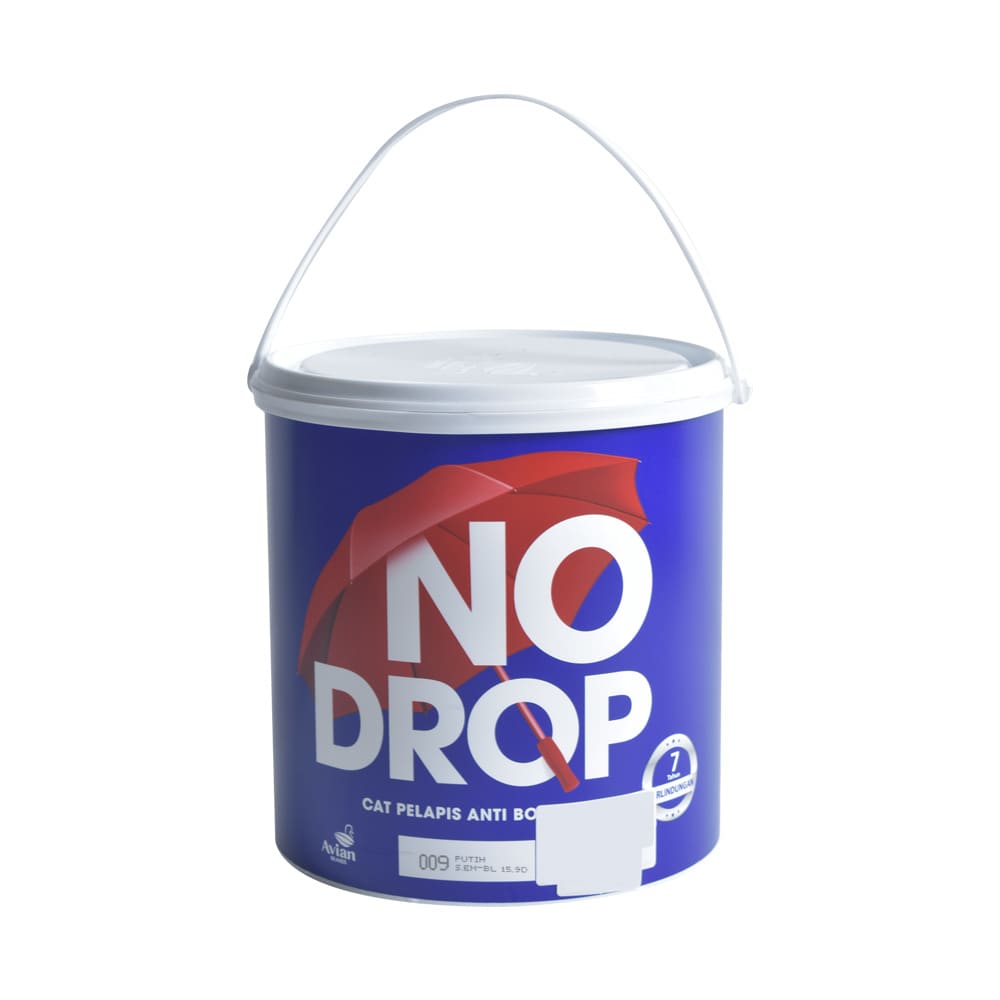 Jual No Drop 4 Kg Cat Dinding Waterproof Putih Terbaru Ruparupa siplah-telkom-belanja-keperluan-sekolah-online-makin-mudah