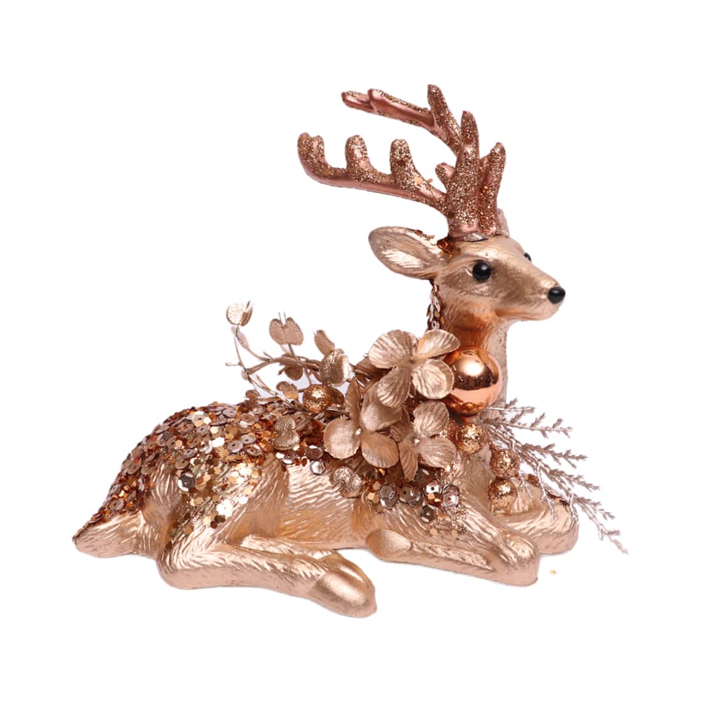 Jual Noelle 16 Cm Miniatur Dekorasi Natal Christmas Laying Deer Y 23 Terbaru Ruparupa 3827