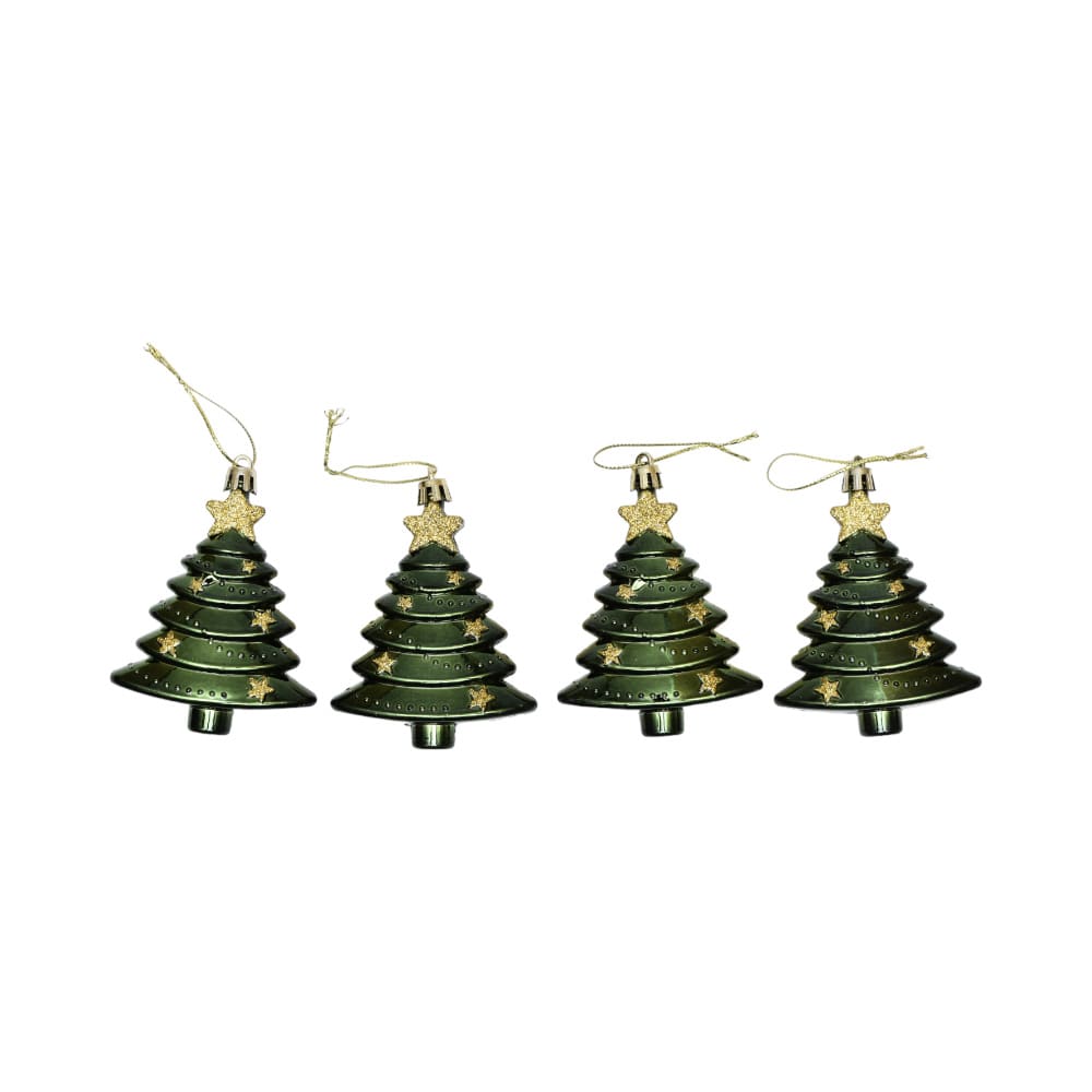 Jual Noelle 9 5 Cm Set 4 Pcs Hiasan Gantung Natal Christmas Tree Gold Terbaru Ruparupa 4873