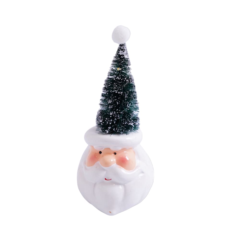 Jual Noelle 18 5 Cm Miniatur Dekorasi Natal Christmas Santa Head Tree Terbaru Ruparupa 5762