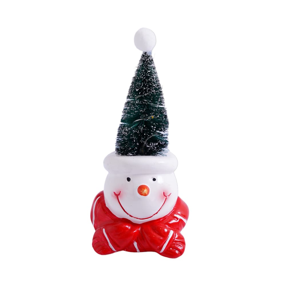 Jual Noelle 18 5 Cm Miniatur Dekorasi Natal Christmas Snowman Head Tree Terbaru Ruparupa 0695