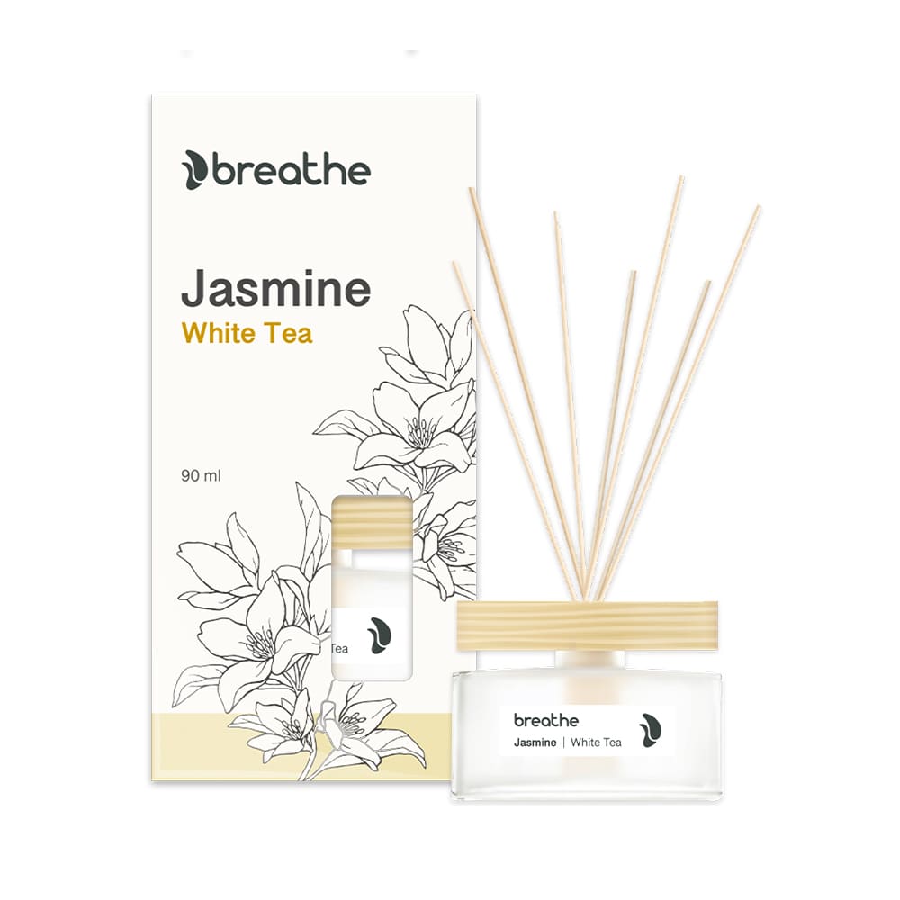 Jual Breathe 90 Ml Jasmine White Tea Reed Diffuser Terbaru Ruparupa