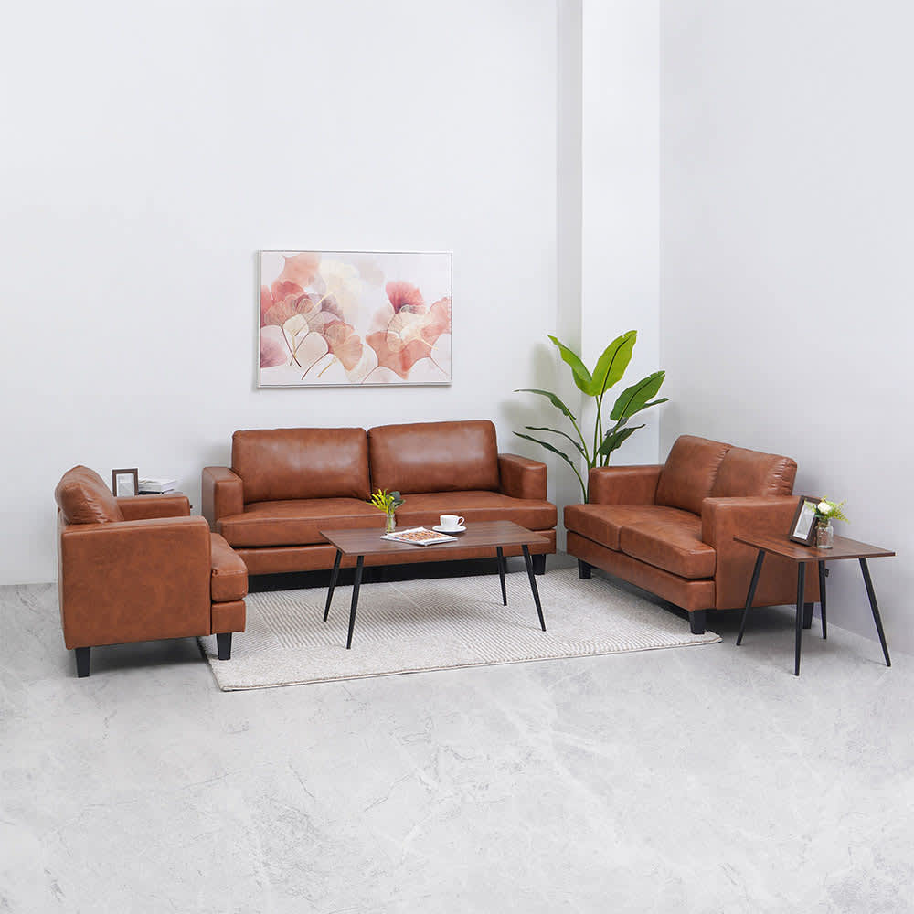 Sofa Bench Informa Jual Informa Leon Sofa Fabric 2 Seater Cokelat Terbaru | Ruparupa