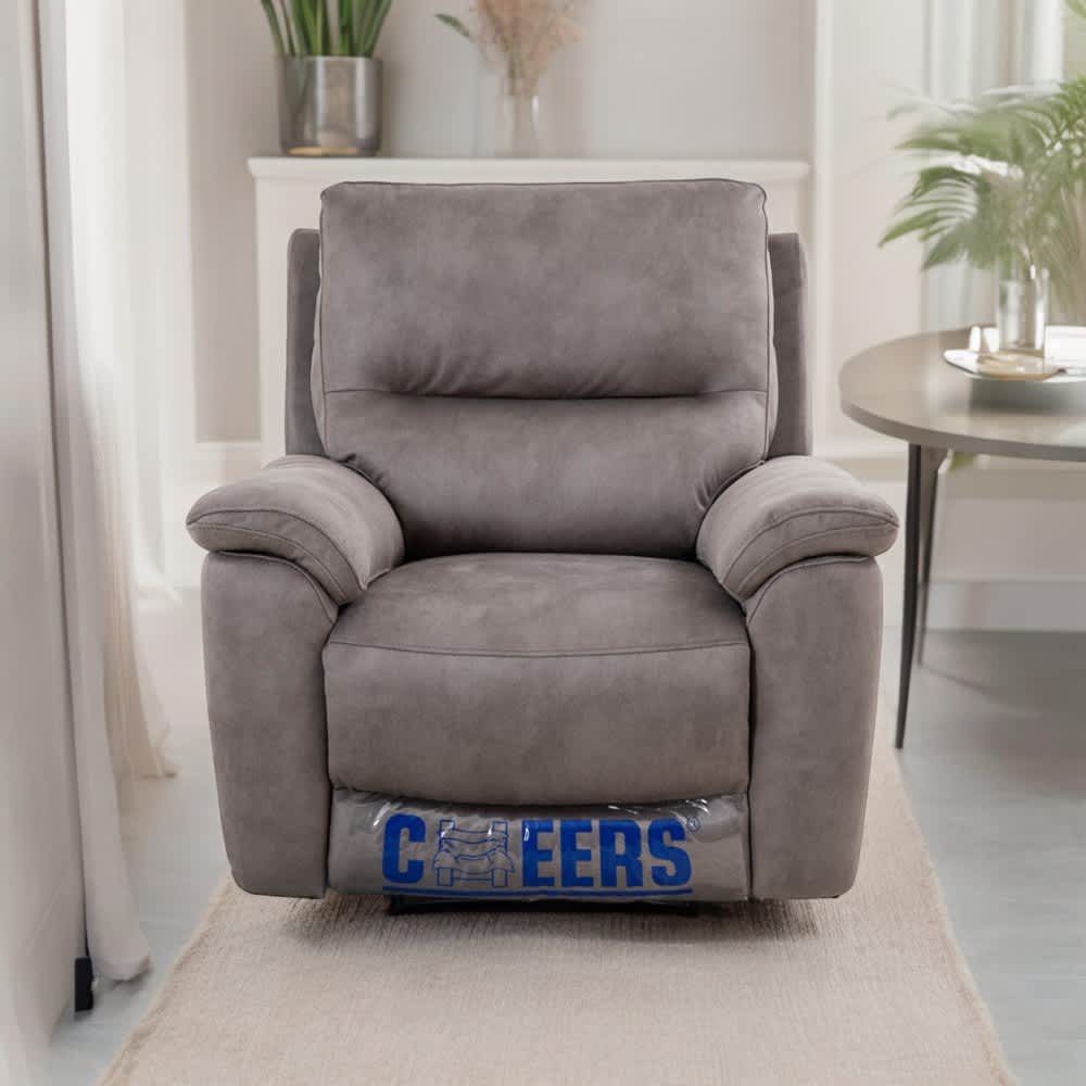 Jual Cheers Moreno Sofa Recliner Fabric 1 Seater Cokelat Terbaik Informa