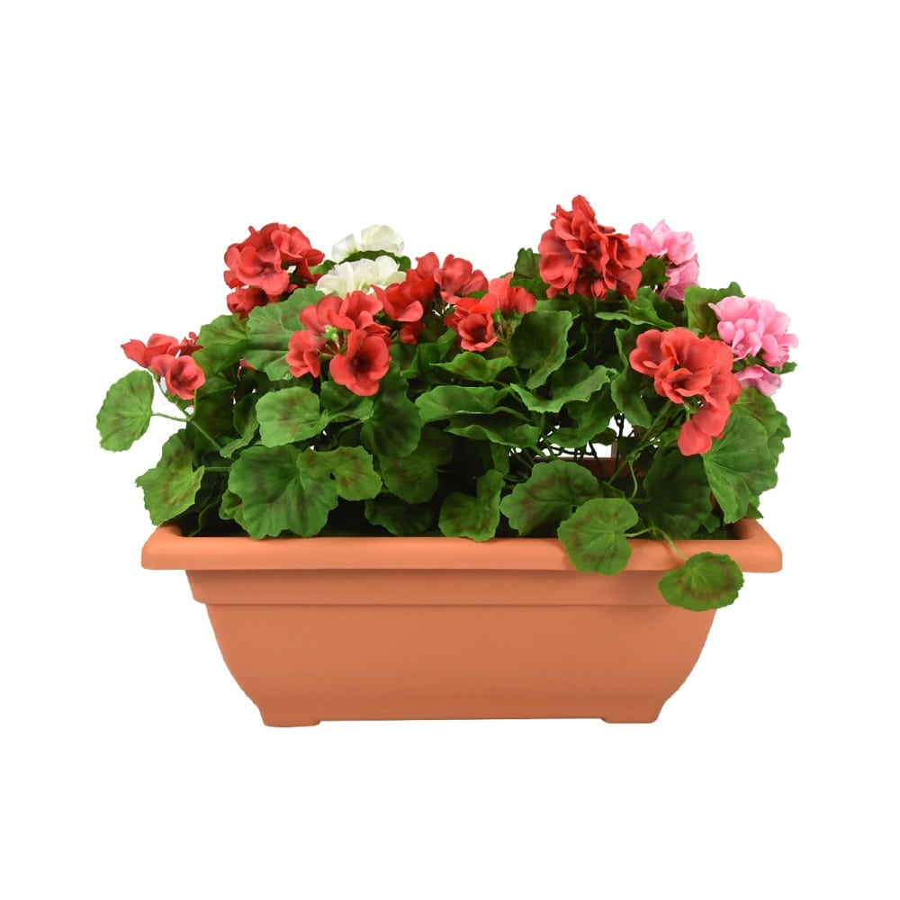 Jual Kris Garden Bunga Artifisial Geranium Dengan Pot Pink Jual Kris Garden Bunga Artifisial Geranium Dengan Pot Pink