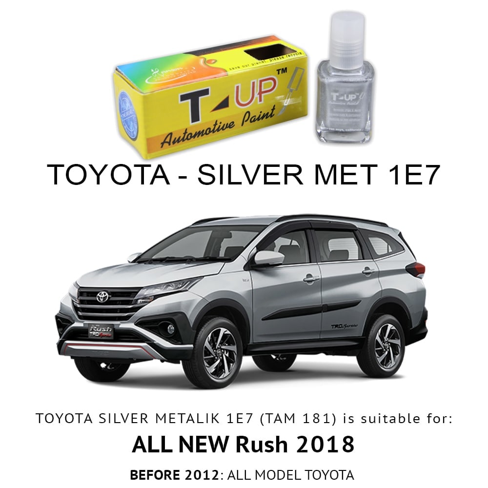 T-UP CAT OLES PENGHILANG GORESAN & BARET (DEEP SCRATCH) TOYOTA - SILVER