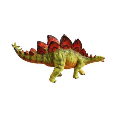 MGM Stegosaurus Dinosaurier-Figur – 17 X 7,5 Cm, Handbemalt, Realistisch, Aus Der Mojo Prehistoric Life Kollektion