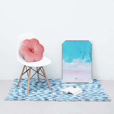 Informa Rugs Jual Informa Karpet 90 X 130 Cm Braid Rug Biru Terbaru | Ruparupa