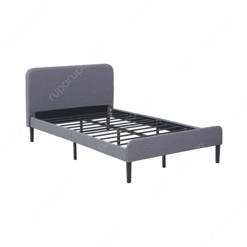 LIO BED 120X200 CM GREY