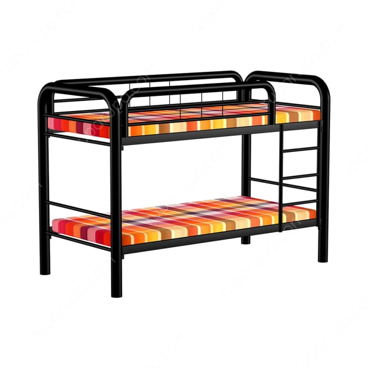 X146715 OLLA BUNKBED SET BLACK (S/2)
