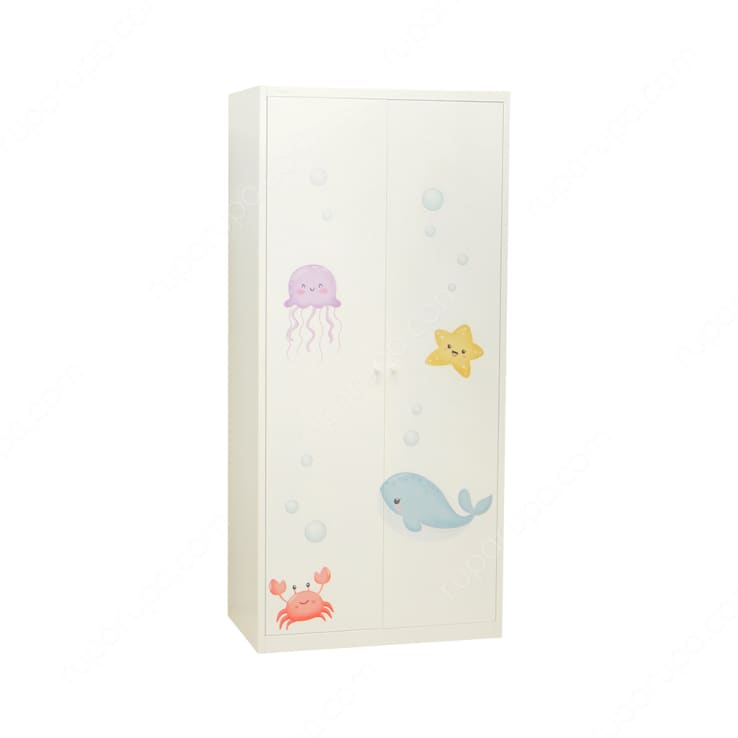 LILO 2 DOORS WARDROBE SEA ANIMALS
