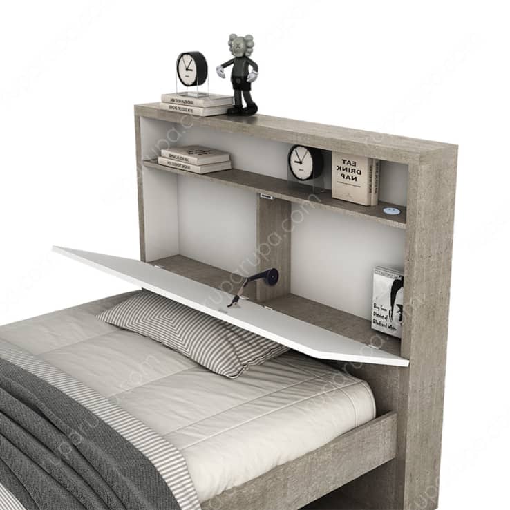 BLAIRE BED W/ 2 DOORS WARDROBE SET (S/5)