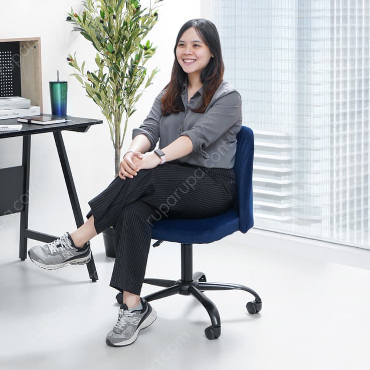 MILAN STUDY CHAIR BLUE