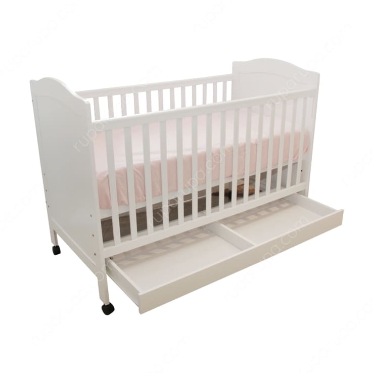 VIVIENNE BABY BED WHITE (S/2)