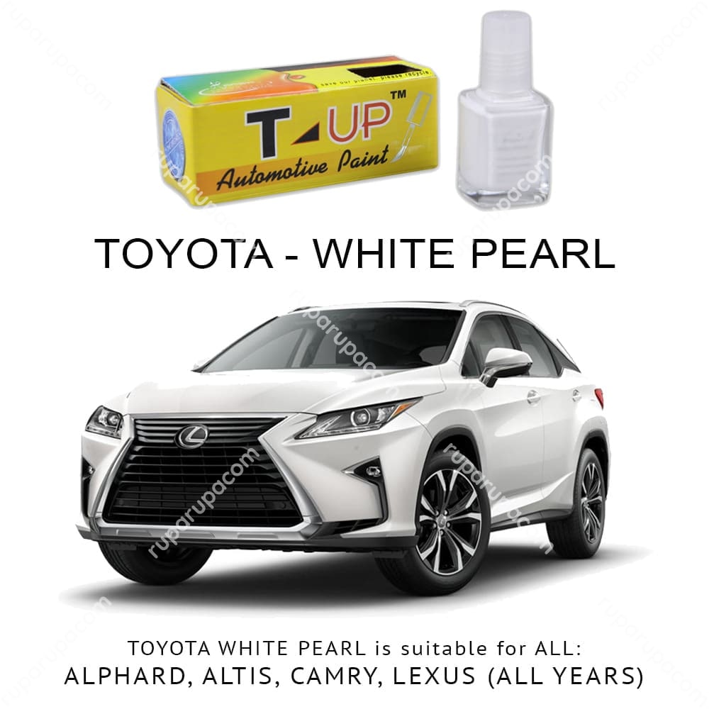 Jual T Up Cat Oles Penghilang Goresan Toyota White Pearl Crystal