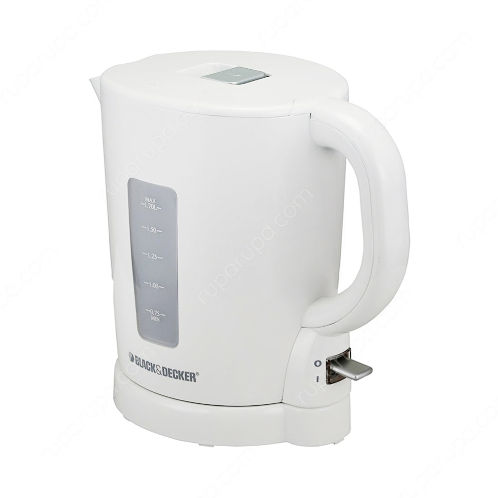 Black & Decker Ketel Listrik Jc250 1 7 Liter Putih - Daftar Harga .