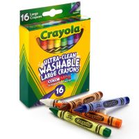 Gambar Crayola Set 16 Pcs Washable Large Crayons Ct