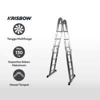 Gambar Krisbow 4.4 Mtr Tangga Aluminium Multifungsi 4x4 Steps