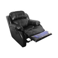 Gambar Cheers Madison Sofa Recliner Kulit 1 Seater - Hitam