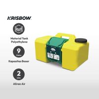 Gambar Krisbow Eye Wash Portable 9 Galon - Kuning