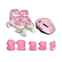 kinetic-ukuran-m-sepatu-inline-skate-lf-907---pink