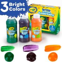 Gambar Crayola Set Fingerpaint Secondary 551311