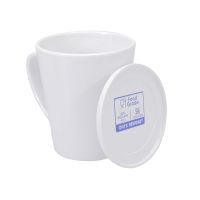 Gambar Krischef 400 Ml Mug Dengan Tutup - Putih