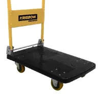 krisbow-troli-barang-roda-polyurethane-300-kg---kuning/hitam