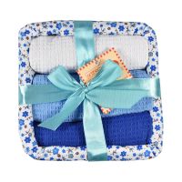 Gambar Arthome Set 3 Pcs Kain Dapur Wicker - Biru