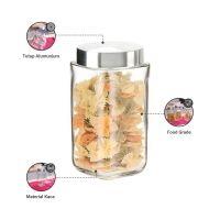 Gambar Elemental Kitchen 1.1 Ltr Set 3 Pcs Sydney Stoples Kaca