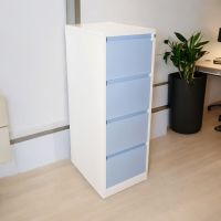 Gambar Krisbow Filing Cabinet Besi 4 Tingkat - Biru