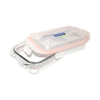 Gambar Glasslock 1.75 Ltr Oven Bakeware Wadah Makanan Dengan Cap - Orange