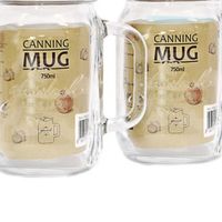 Gambar Glasslock 750 Ml Set 2 Pcs Mug Jar