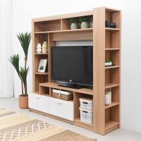 Gambar Informa Colmar Lemari Tv Entertainment Center - Putih Oak