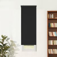 Gambar Arai 60x185 Cm Roller Blind Solar Screen - Hitam