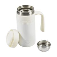 Gambar Kris 380 Ml Mug Vacuum Flask Dengan Saringan - Putih