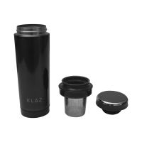 Gambar Klaz 350 Ml Tumbler Vacuum Flask Dengan Saringan - Hitam