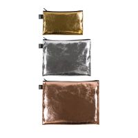 Gambar Loqi Set Pouch Metallic Artist Collection 3 Pcs - Gold/silver/rose Gold