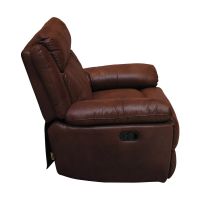 Gambar Cheers Milford Sofa Recliner Fabric 1 Seater - Cokelat