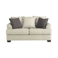 Gambar Ashley Velletri Sofa Fabric 2 Seater - Abu Abu Muda