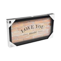 Gambar Umbra 46x22.8 Cm Hiasan Dinding Motto Love