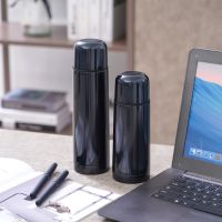 Gambar Appetite Set 2 Pcs Basic Botol Vacuum Flask - Biru Tua