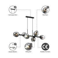 Gambar Informa Hans Lampu Gantung Hias 6l - Hitam