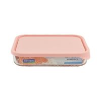 Gambar Glasslock 1.05 Ltr Wadah Makanan Freezer - Pink