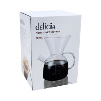 Gambar Delicia 500 Ml Teko Kopi Borosilicate