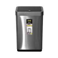 Gambar Eko 30 Ltr Tempat Sampah Stainless Sensor Gerak Mirage Fpp Silver